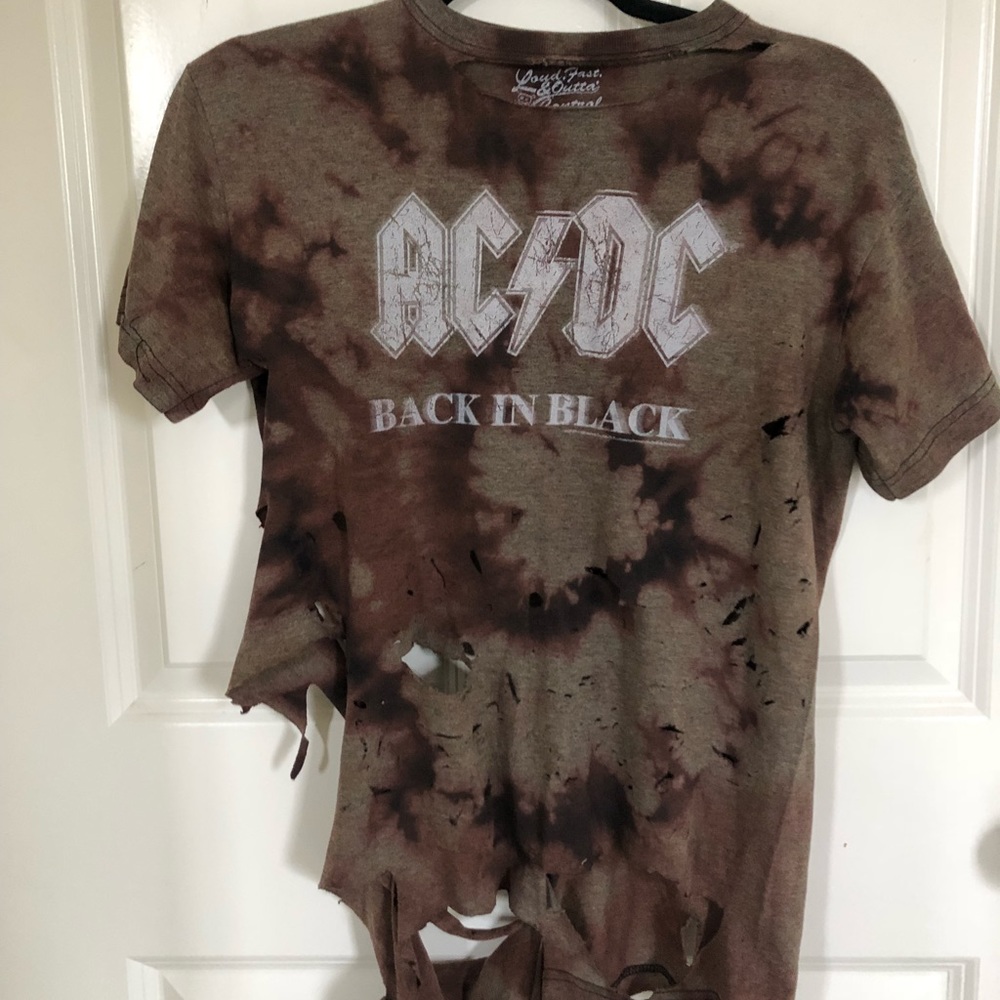 AC/DC vintage distressed shirt